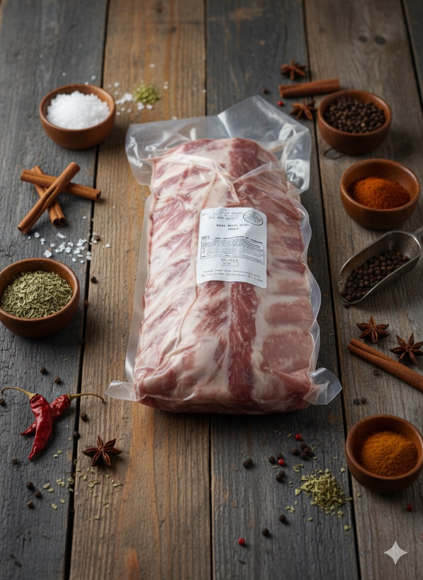 Woodlot Baby Back Ribs - Grey & Bash Farm